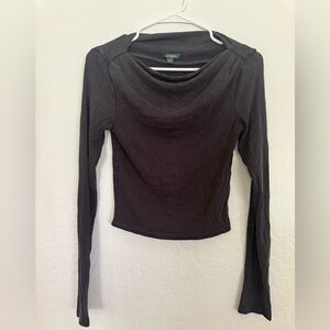 Wild Fable Black Long Sleeve Tee